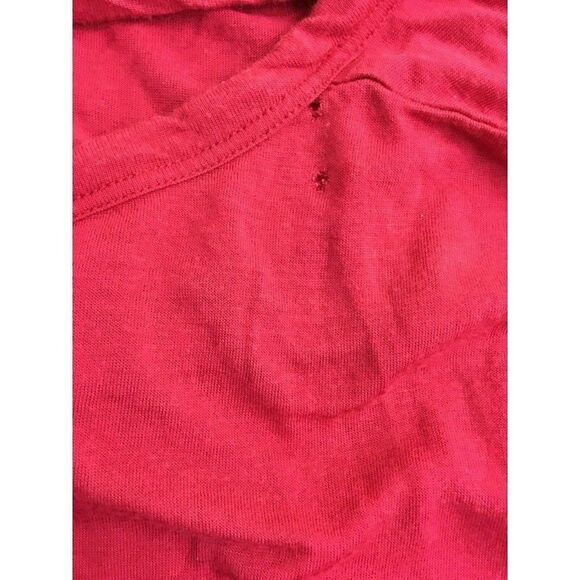 torn ronny kobo Womens Pink Blue Ivory Short Sleeve Top Xs Small Medium Large Xl - Picture 6 of 7